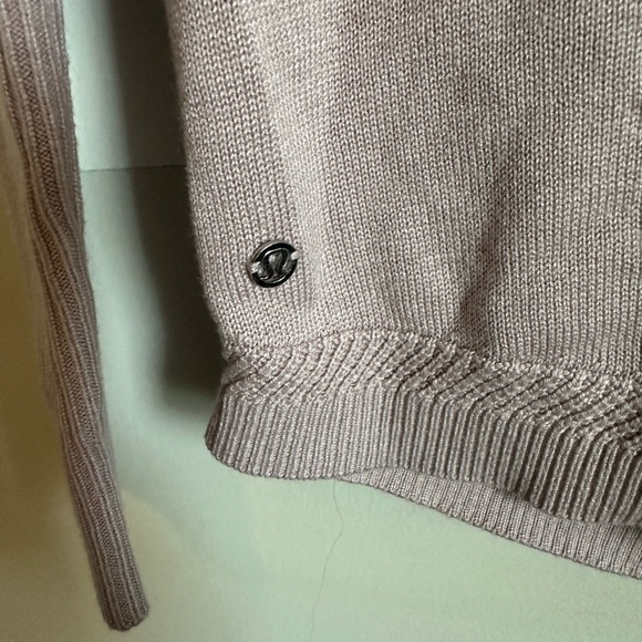 lululemon “Unity Drop Back” Cashmere Blend Sweater Dusty Rose - Picture 7 of 7